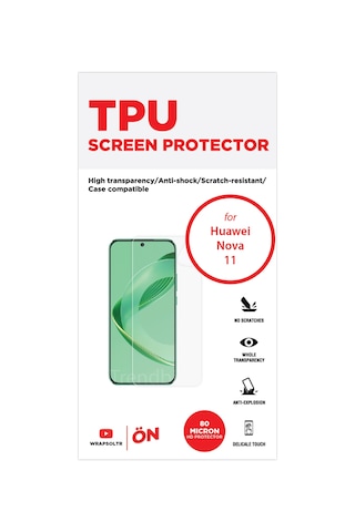 Huawei Nova 11 Ekran Koruyucu Tam Kaplayan Hd Film