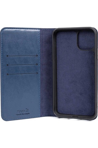 Apple Uyumlu iPhone 13 Mini Btz Multi Cüzdan Kılıf lacivert