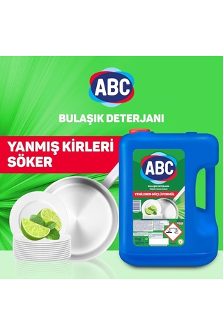 Abc Deterjan Bulaşık Deterjanı Misket Limonu 4 Kg