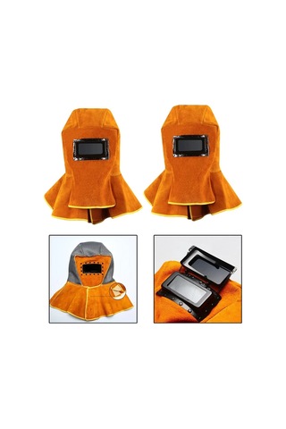 Jialan Deri Kaynak Kaput Kask Koruyucu Donanım Kaynak Tam Kafa