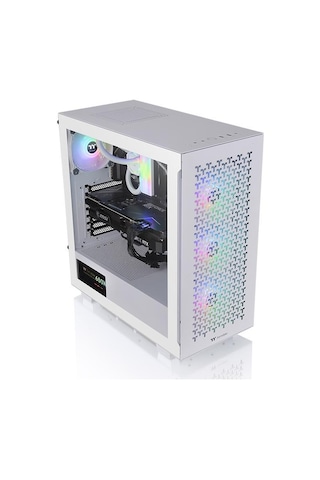 Thermaltake V350 TG CA-1S3-00M6WN-03 Gaming Mid-Tower Bilgisayar Kasası Beyaz