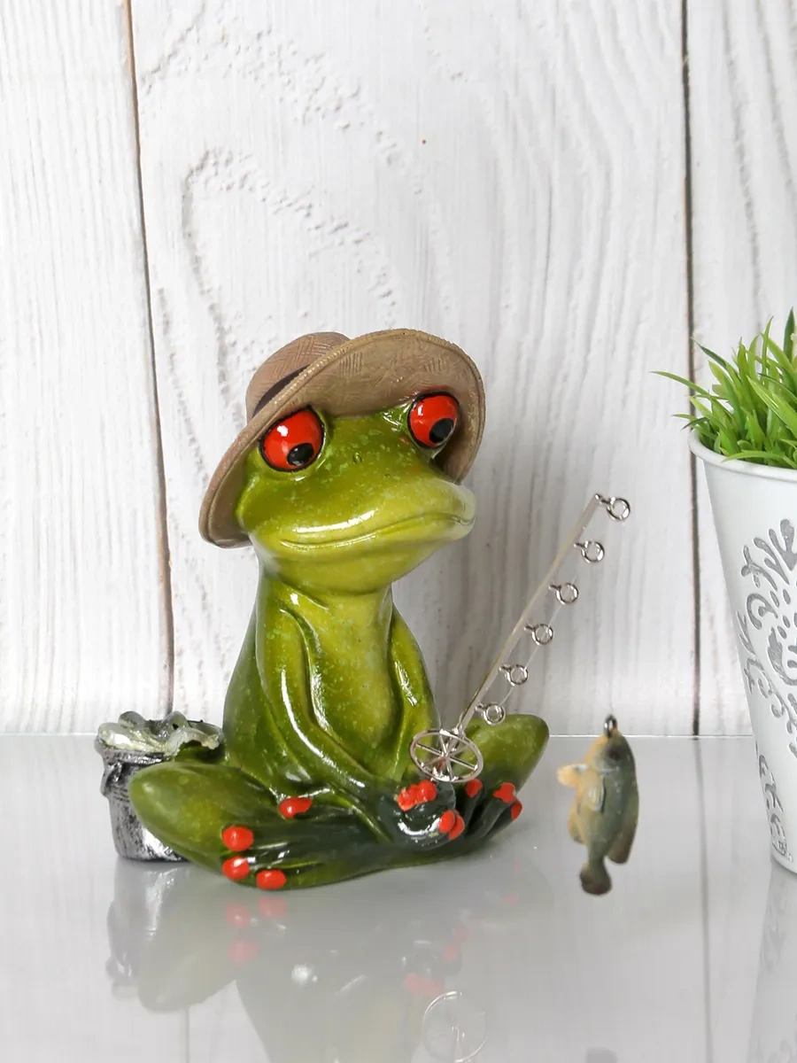 Podarok52 Kurbağa Figürlü, İç Dekor Süveniri 294072020