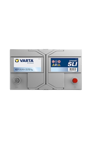 Varta Blue Dynamic G7 12V 95 Ah 830CCA Akü