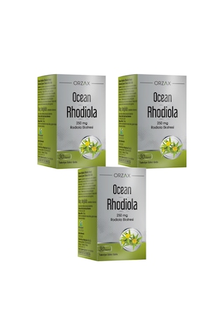 Ocean Rhodiola 250 Mg 3 x 30 Kapsül