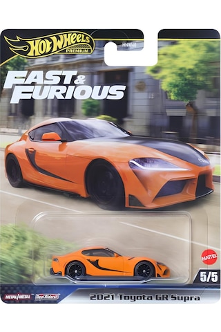 Hot Wheels Fast & Furious Premium Arabalar2021 Toyota Gr Supra Jb Çok Renkli