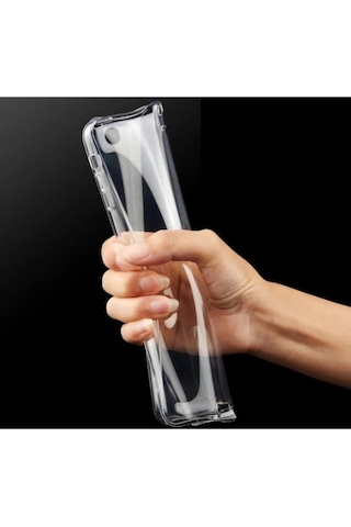 Ipad 8. Ve 9. Nesil 10.2 Inç 2021 / 2022 Uyumlu Şeffaf Nitro Anti Shock Silikon Tablet Kılıfı