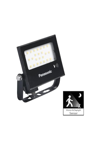 Led Projektör Sensorlü, Beyaz Işık 20w 1660lm 6500k