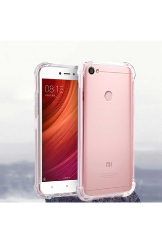 Xiaomi Redmi Note 5a Kılıf Zore Nitro Anti Shock Silikon Renksiz