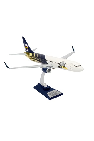 Zekupp Boeing 737-800 1/100 Ölçek Fenerbahçe Lisanslı Çizgili Tas
