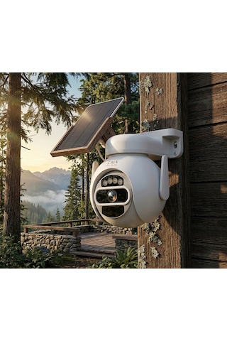 Cata Ct 4053 Solar Sim Kartlı Dış Mekan Akıllı Kamera