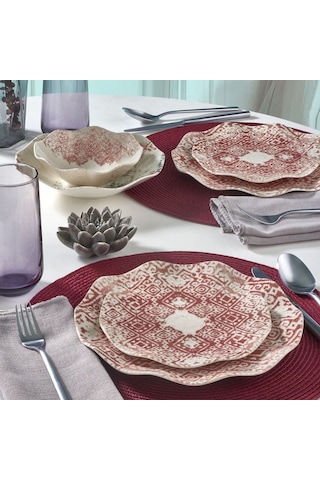 Güral Nesrin 12 Parça 4 Kişilik Yemek Takımı 18643 513311