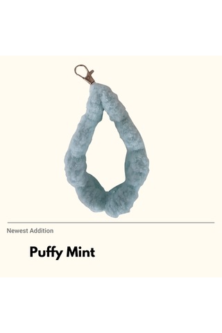 Puffy Mint Telefon Askısı