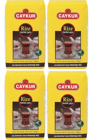 Çaykur Rize Turist Çayı 4 x 1 KG