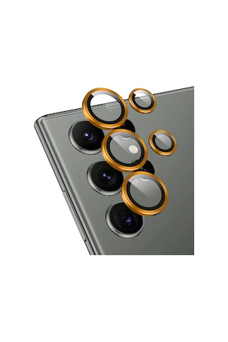 Kilifone - Samsung Galaxy S24 Ultra Uyumlu - Kamera Lens Koruyucu Safir Parmak İzi Bırakmayan Anti-reflective Cl-12 - Şeffaf