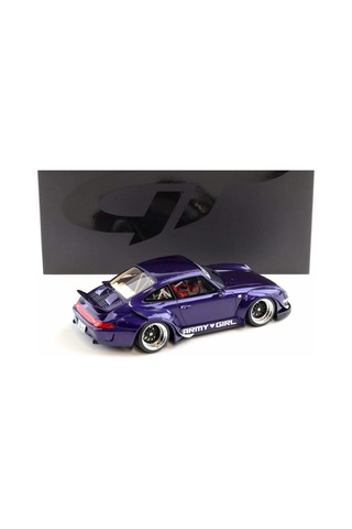 Gt Spirit Gt562 1/18 Porsche Rwb Army Girl Purple 2015