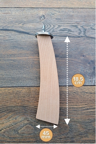 Venty Doğal Papağan Tüneği Sultan Muhabbet Kuşu Monk Konur 18.5cm