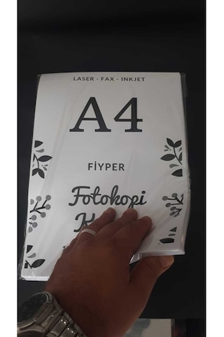 A4 Fotokopi Kağıdı 80Gr - 100'Lü