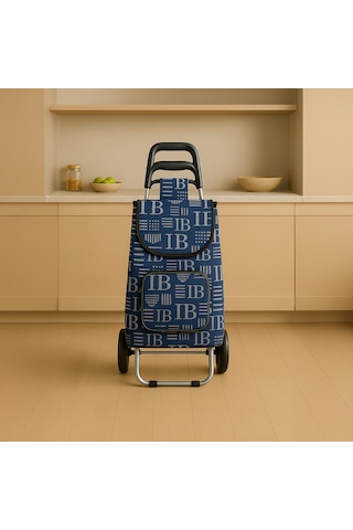 Vadi Su Geçirmez Çantalı Katlanabilir Alüminyum Pazar Arabası