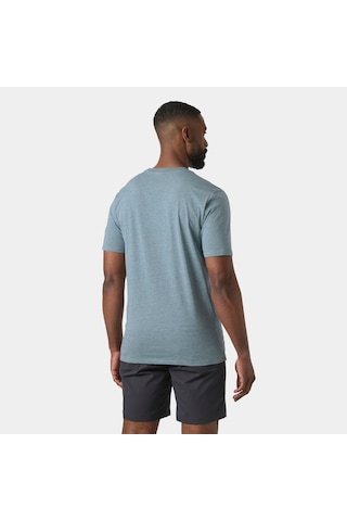 Helly Hansen Hh Tech Logo Erkek T-shirt-32439 Mavi