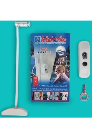 Kidmix Halatlı Pvc Pimapen Pencere Çocuk Kilidi