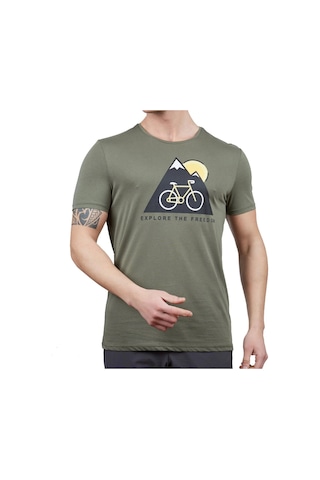 Alpinist Tarius Erkek T-shirt Yeşil