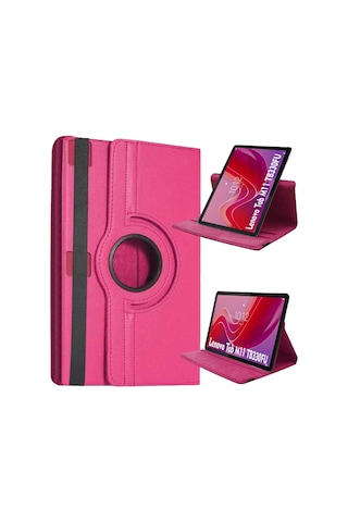 Lenovo Tab M11 Tb330fu Uyumlu Döner Standlı Tablet Kılıfı Dönerli Kılıf