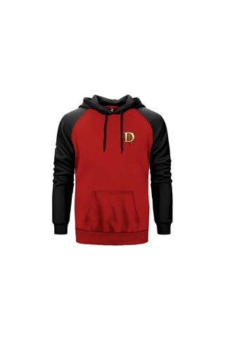 Diablo Iıı Ruhların Meleği Kırmızı Renk Reglan Kol Sweatshirt Kırmızı