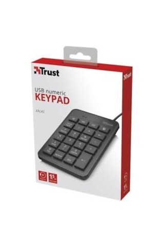 Trust 22221 Sayısal Klavye Keypad Siyah