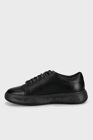 Marcomen Hakiki Deri Sneaker Ayakkabı Erkek Ayakkabı 15220130s1 Siyah