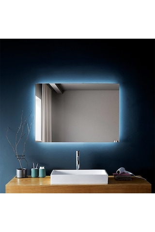 80x60 Ledli Ayna Banyo Aynası Işıklı Ayna
