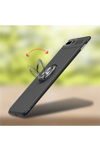 Apple Uyumlu iPhone 8 Plus Kılıf Zore Ravel Silikon Kapak Mavi