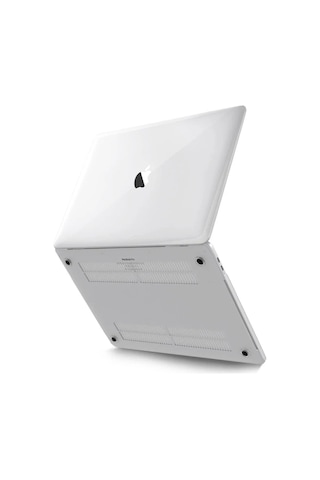 Mepa Newface Macbook Uyumlu Pro 13 2021 Macbook Uyumlu Buzlu Kapak - Şeffaf Najmaddin Standart