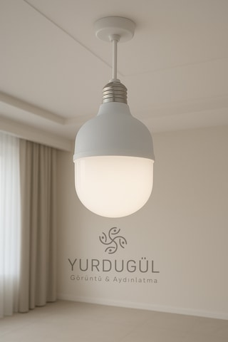 40w Touch Led Ampul 3600 Lümen E27 Duy Beyaz Işık .
