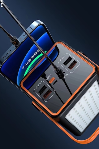 Acl Pw-52 70.000mah 22.5w Siyah Lcd 1xmicro 2xtyp-c 4xusb Port Taşınabilir Şarj Cihazı Powerbank