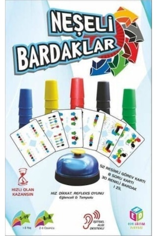 Neşeli Bardaklar Eğlenceli Oyun