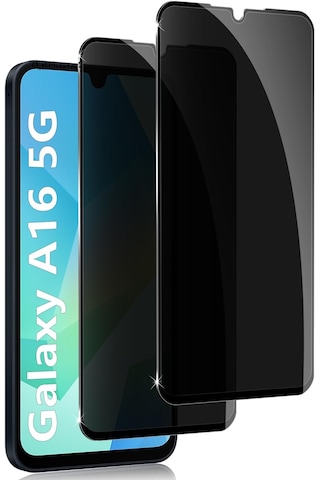 Samsung Galaxy Uyumlu A16 Hayalet Ekran Koruyucu Cam 5d Parlak Privacy