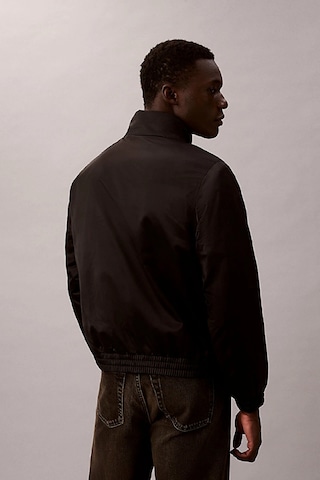 Calvin Klein Uzun Kollu Dolgulu Harrington Erkek Siyah Ceket Lv04rc516g-ub1 Siyah