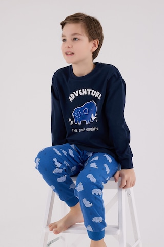 Rolypoly Erkek Çocuk Lacivert Pijama Takımı Rp3667-c-v2