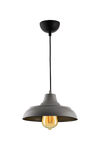 Lunora Metal Tekli Siyah Sarkıt Avize Retro Model Salon Avize