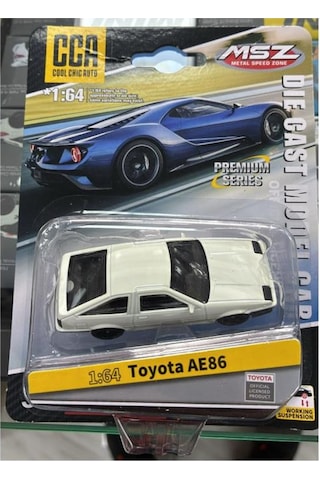 Cca Premium Series Toyota Ae86 Beyaz 1/64 Model Araba