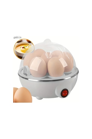 Willowhaven Beyaz Yumurta Pişirici Anti Kuru Yanma Otomatik Kapama Ofis Ve Fitness İçin Sağlıklı Yağsız