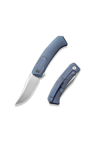 We Knife Shuddan Titanium Blue Kamp Çakı Mavi
