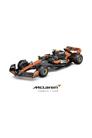 1:43 Mclaren Mcl38 F1 Çek Bırak Metal Araba - Diecast Miami Gp Formula Yarış Aracı