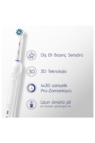 Oral-b Pro Clean Şarjlı Diş Fırçası Siyah + Seyahat Kabı