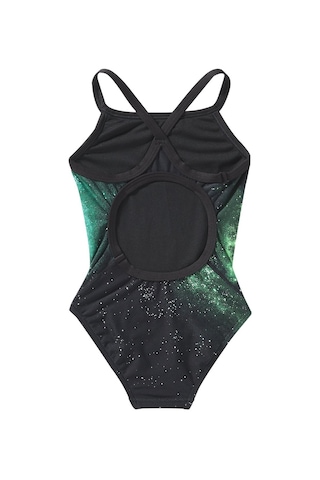 Tyr Durafast Elite Kadın - Kız Diamondfit Yüzücü Mayosu - Starbone Yeşil