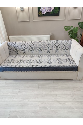 Koltuk Örtüsü Kaymaz Kilim Siyah