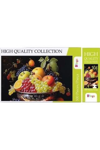 Btoys 500 Parça Puzzle Meyve Şöleni 9047