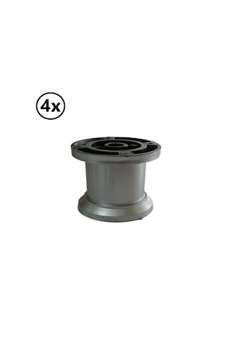 Akcell Elvin Ayak 6 Cm Saten X 4 Adet Saten