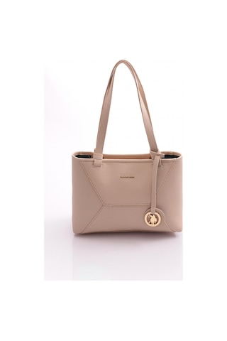 U.s Polo Assn U.s Polo Asnn Us26142 Kadın Omuz & Kol Çantası Krem