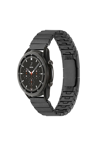 Huawei Gt2 46mm Uyumlu Krd-82 22mm Metal Zore Kordon-siyah
